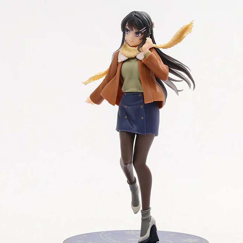 Rascal Does Not Dream of Bunny Girl Senpai Sakurajima Mai Action Figure 20 cm