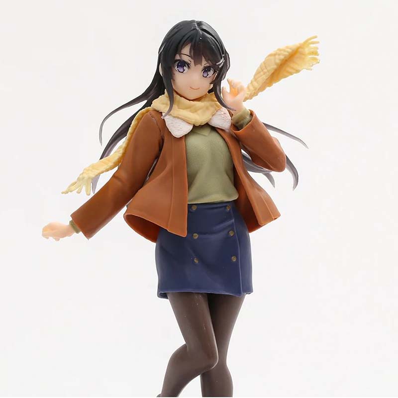 Rascal Does Not Dream of Bunny Girl Senpai Sakurajima Mai Action Figure 20 cm