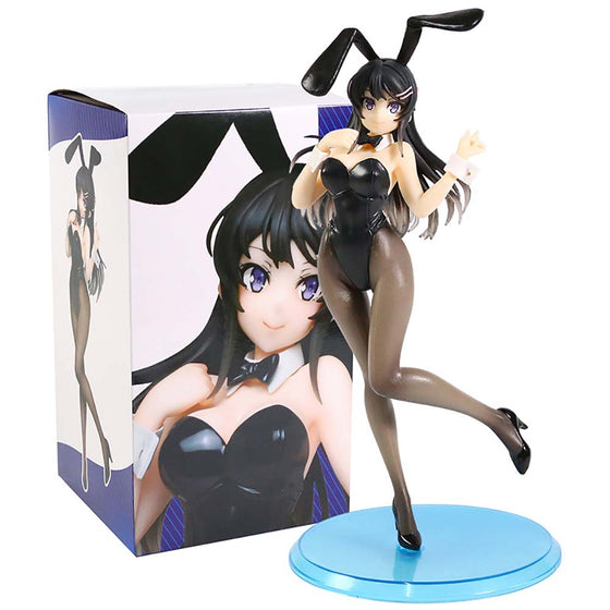 Rascal Does Not Dream of Bunny Girl Senpai Sakurajima Mai Action Figure 21cm