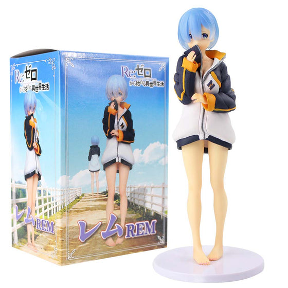 ReLife In A Different World From Zero Rem Action Figure 23CM - Toysoff.com