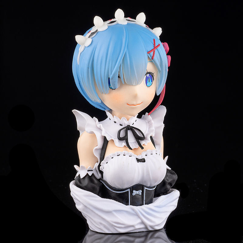 ReLife In A Different World From Zero Rem Ram Action Figure 17cm