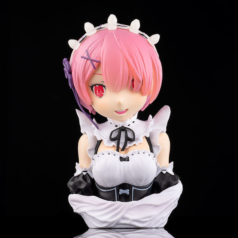 ReLife In A Different World From Zero Rem Ram Action Figure 17cm