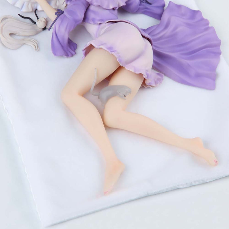 Re Life In A Different World From Zero Sleeping Emilia Action Figure 23cm