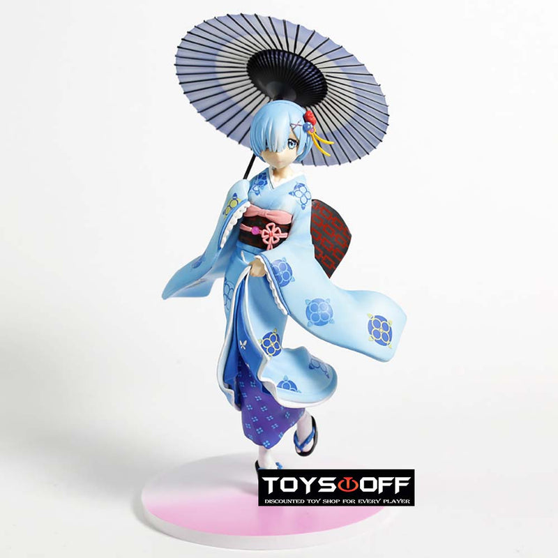 Re Zero Starting Life In Another World Kimono Ver Rem Action Figure 22cm