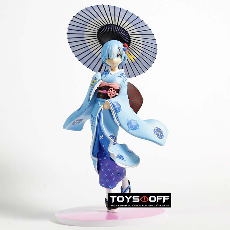 Re Zero Starting Life In Another World Kimono Ver Rem Action Figure 22cm