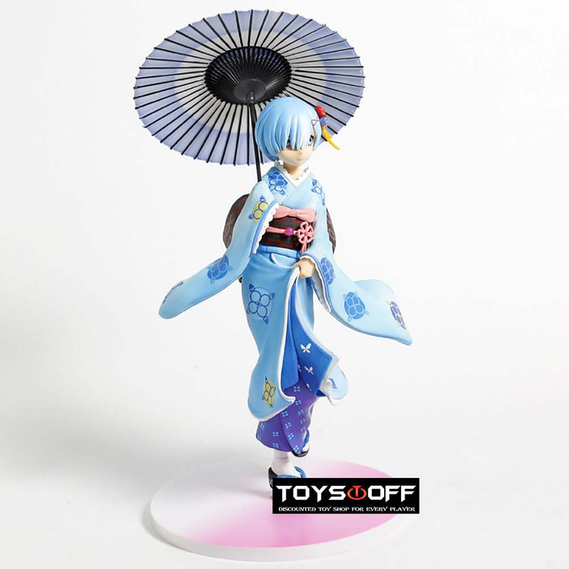 Re Zero Starting Life In Another World Kimono Ver Rem Action Figure 22cm