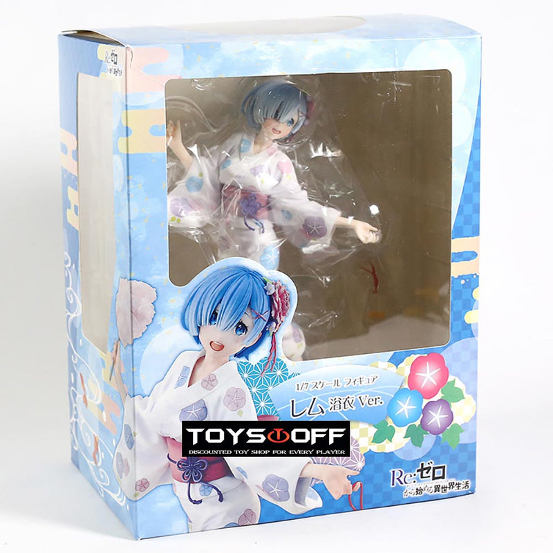 Re Zero Starting Life In Another World Yukata Rem Action Figure 24cm