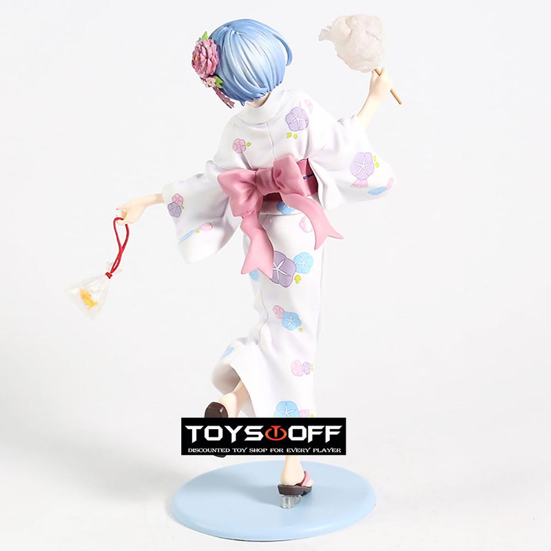 Re Zero Starting Life In Another World Yukata Rem Action Figure 24cm