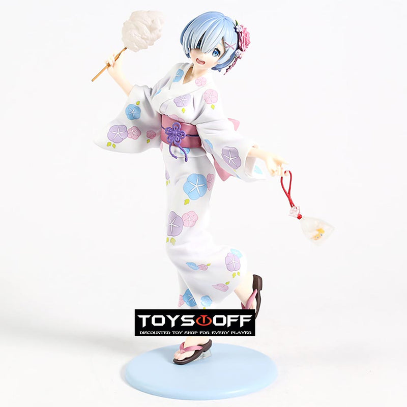 Re Zero Starting Life In Another World Yukata Rem Action Figure 24cm