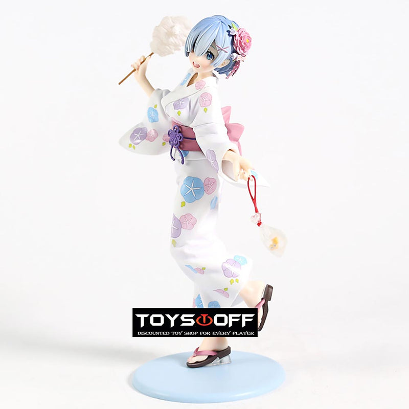 Re Zero Starting Life In Another World Yukata Rem Action Figure 24cm