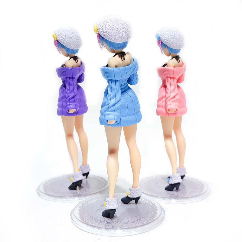 Rem Knit Dress Ver Action Figure Lovely Girl Model Toy 22cm