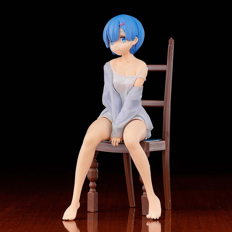 Rem Pajamas Chair Sitting Ver Action Figure Model Toy 20cm