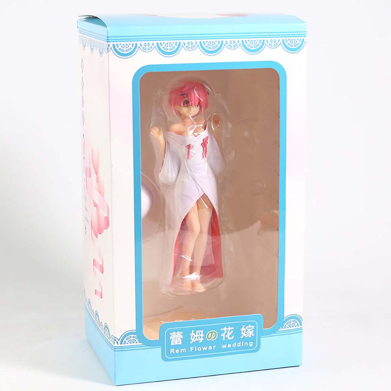 Rem Ram Flower Wedding Action Figure Collectible Model Toy 20cm