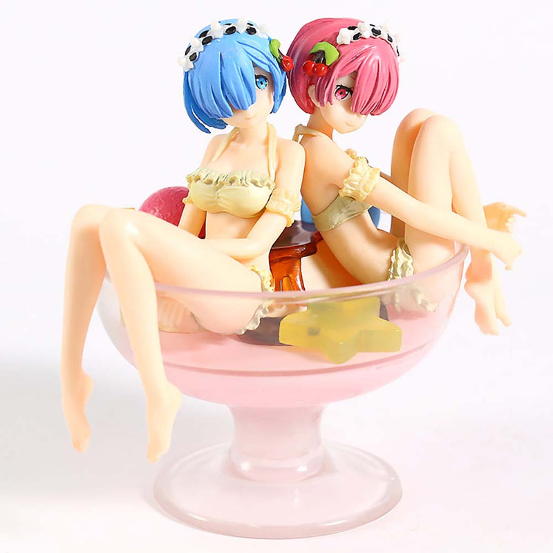 Rem Ram Pudding A La Mode Action Figure Model Toy 13cm