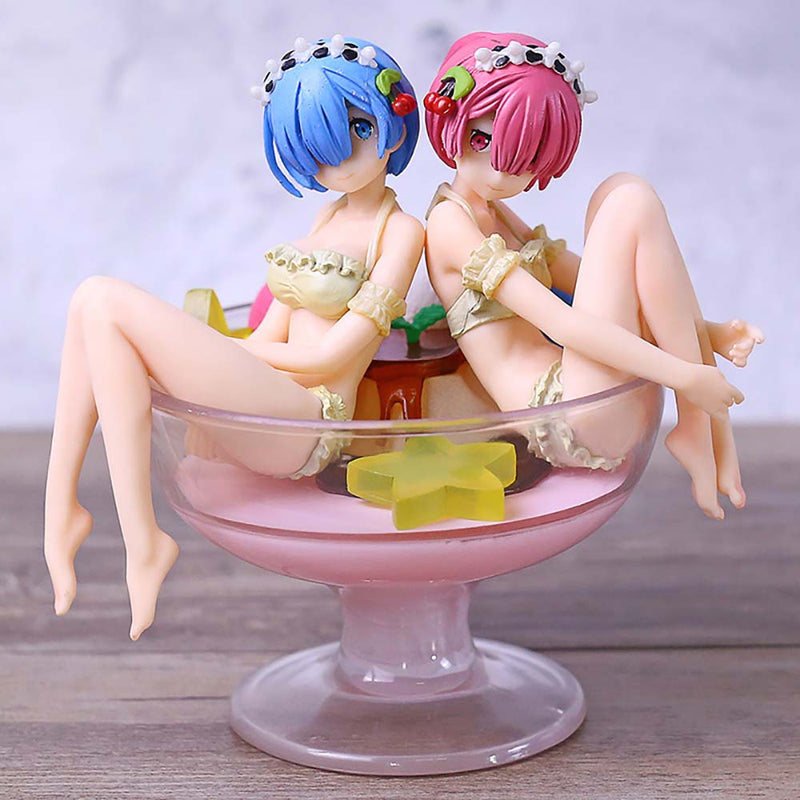 Rem Ram Pudding A La Mode Action Figure Model Toy 13cm