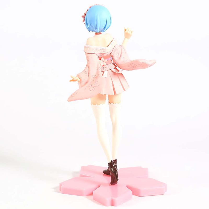 Rem Sakura Ver Action Figure Collectible Model Toy 23cm