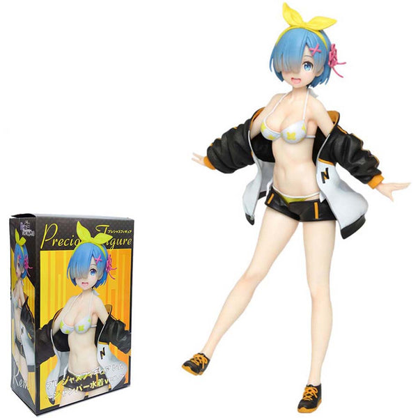 Rem Sportswear Swimsuit Ver Action Figure Collectible Model Toy 23cm