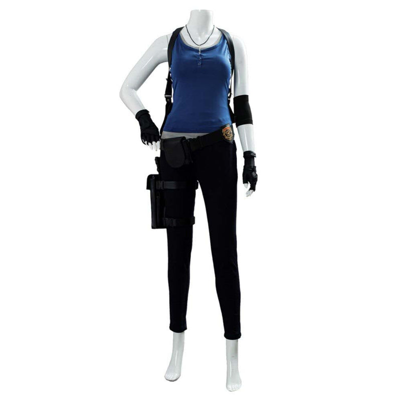 Resident Evil 3 Jill Valentine Full Suit Women Halloween Cosplay Costume