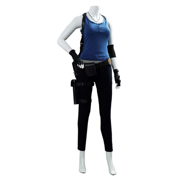 Resident Evil 3 Jill Valentine Full Suit Women Halloween Cosplay Costume