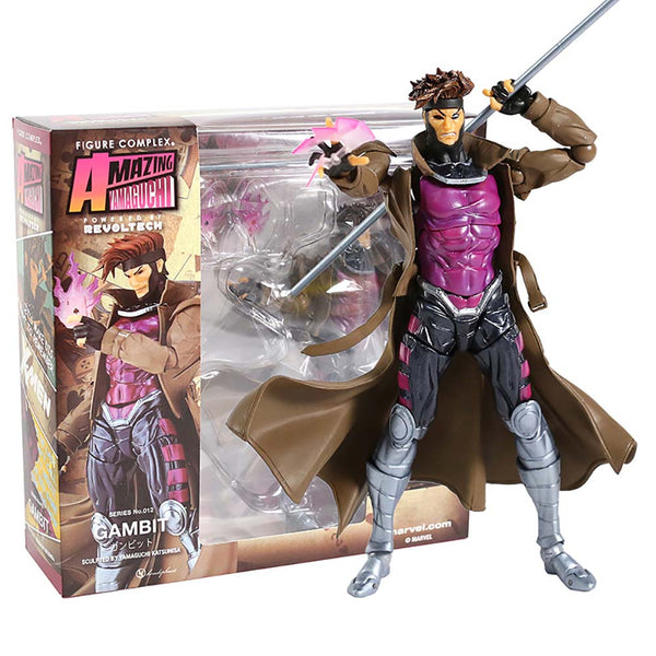 Revoltech No.012 Amazing Yamaguchi Gambit Action Figure Model Toy 17cm