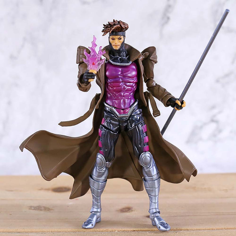 Revoltech No.012 Amazing Yamaguchi Gambit Action Figure Model Toy 17cm