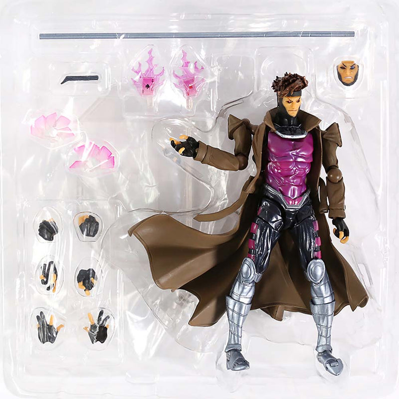 Revoltech No.012 Amazing Yamaguchi Gambit Action Figure Model Toy 17cm