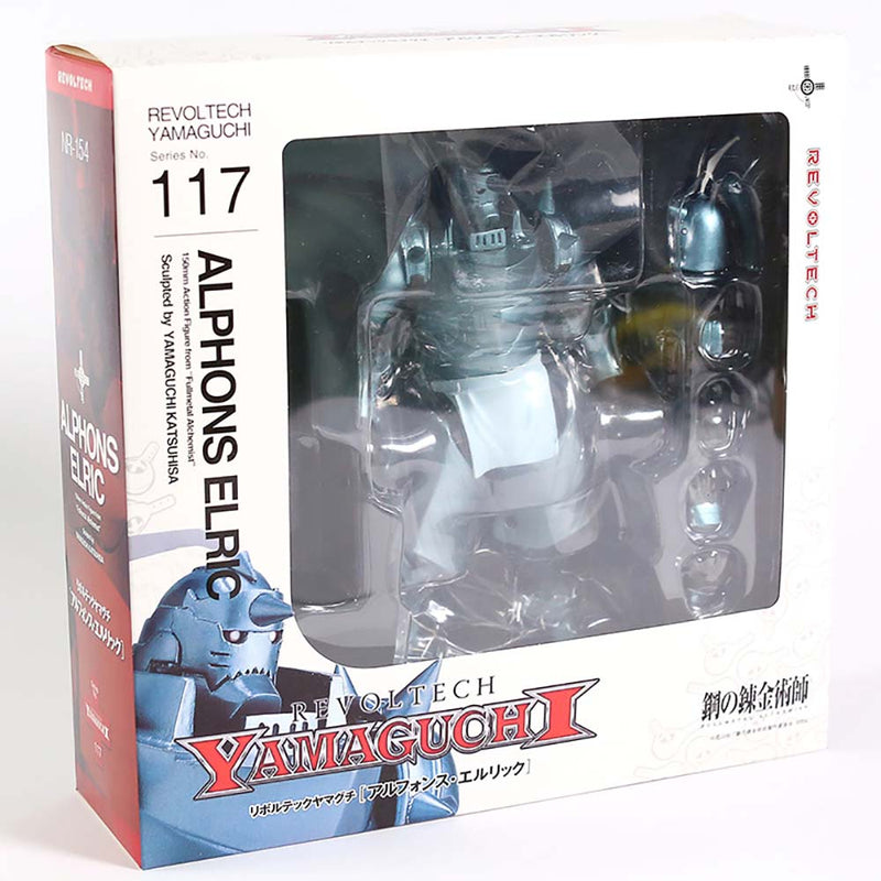 Revoltech Series NO 117 Fullmetal Alchemist Alphonse Elric Action Figure 16cm