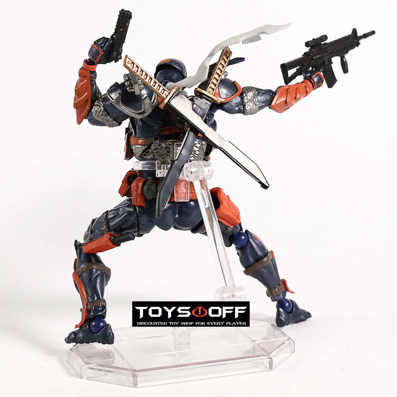 Revoltech Series Yamaguchi No.011 Deathstroke Action Figure Model Toy 17cm