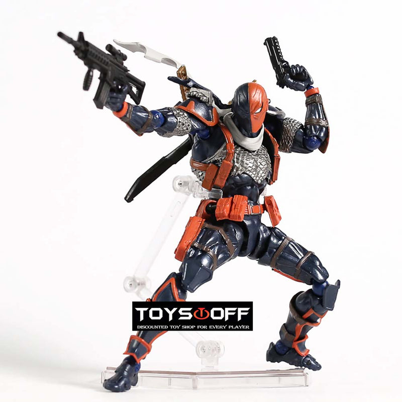 Revoltech Series Yamaguchi No.011 Deathstroke Action Figure Model Toy 17cm