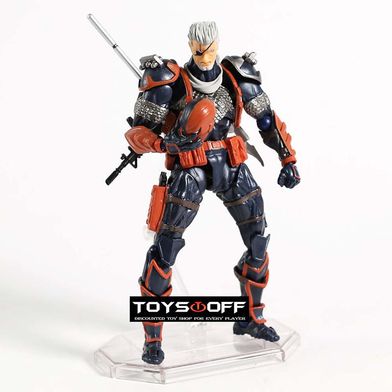 Revoltech Series Yamaguchi No.011 Deathstroke Action Figure Model Toy 17cm