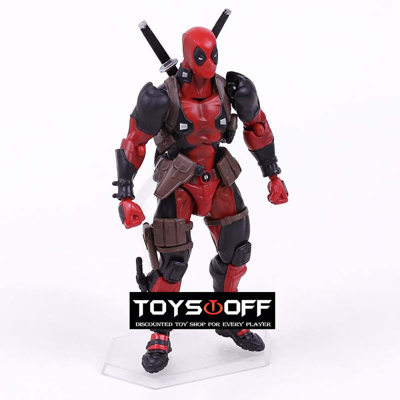 Revoltech Yamaguchi Series No 001 Deadpool Action Figure Model Toy 16cm