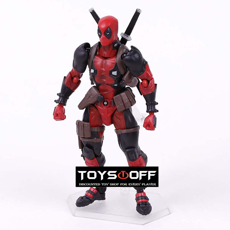 Revoltech Yamaguchi Series No 001 Deadpool Action Figure Model Toy 16cm