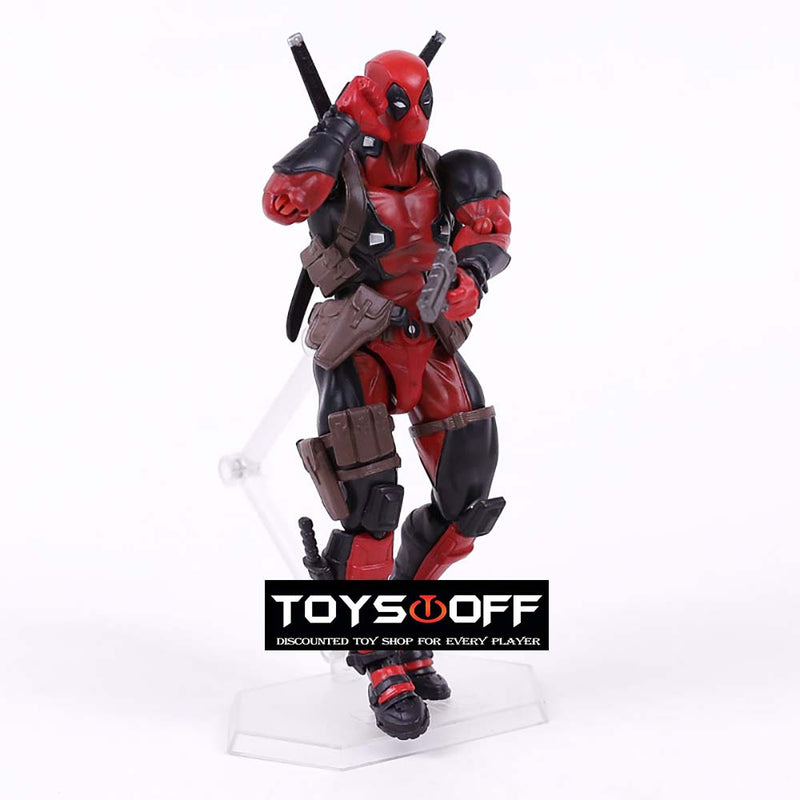 Revoltech Yamaguchi Series No 001 Deadpool Action Figure Model Toy 16cm