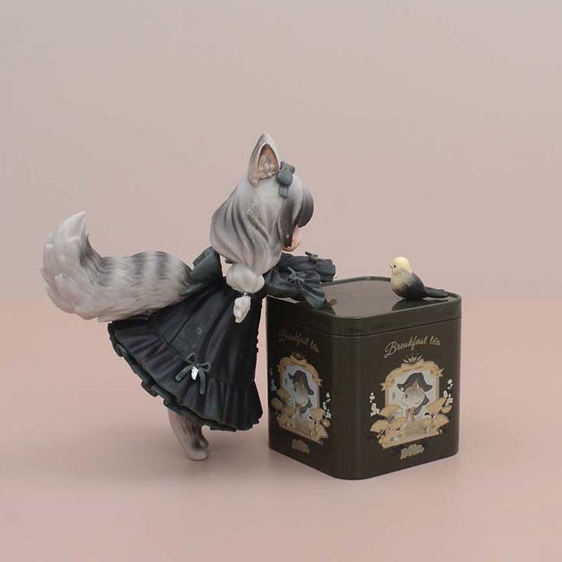 Ribose Star Tea Time Cats Action Figure Collectible Model Toy