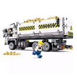 City Engineering Earth Truck Model Building Blocks Construction Kids Toy - Toysoff.com