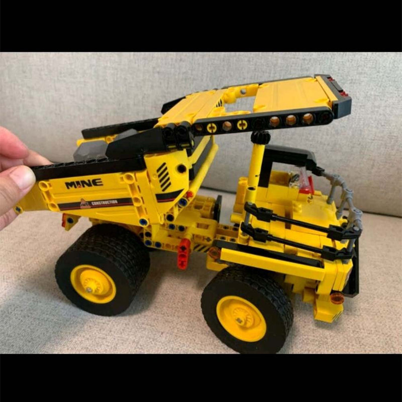 City Engineering Mine Transporter Car Building Blocks Construction Kids Toy - Toysoff.com