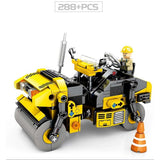 City Engineering Roller Car Model Building Blocks Construction Kids Toy - Toysoff.com