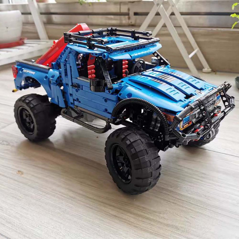 City Remote Control Ford Car Model Building Blocks Toy For Kids - Toysoff.com