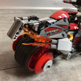 City Moto Racing Pang Battie Motorbike Model Building Blocks Bricks Kids Toy - Toysoff.com