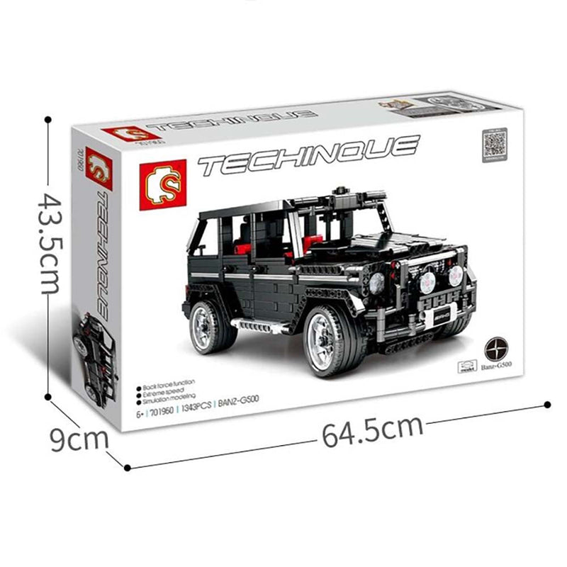 City Remote Control Cross Country SUV Car Model Building Blocks Kids Toy - Toysoff.com