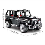 City Remote Control Cross Country SUV Car Model Building Blocks Kids Toy - Toysoff.com