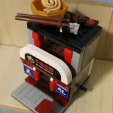 City Street View Ajisen Ramen Shop Model Children Toy Building Blocks - Toysoff.com