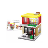 City Street View McDonald's Shop Model Children Toy Building Blocks - Toysoff.com