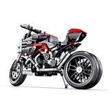 New City DUCATI Motorcycle Vehicles Model Building Blocks Kids Toy - Toysoff.com