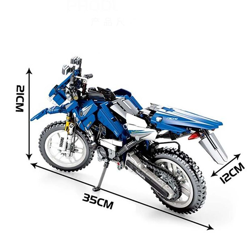 New City Moto Racing Motorbike Model Building Blocks Bricks Kids Toy - Toysoff.com