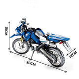 New City Moto Racing Motorbike Model Building Blocks Bricks Kids Toy - Toysoff.com