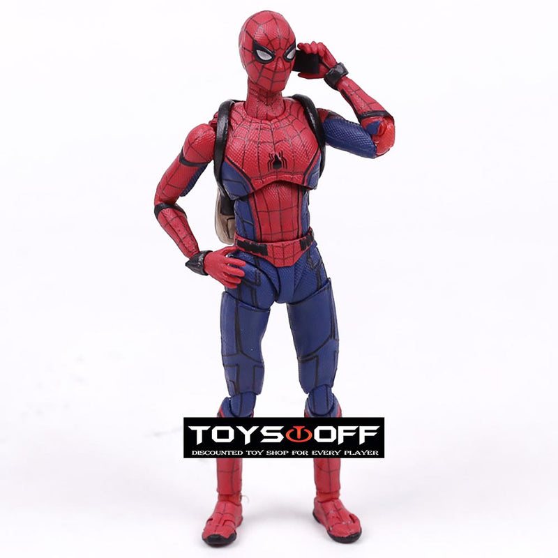 SHF Spider Man Homecoming Action Figure Collectible Model Toy 15cm