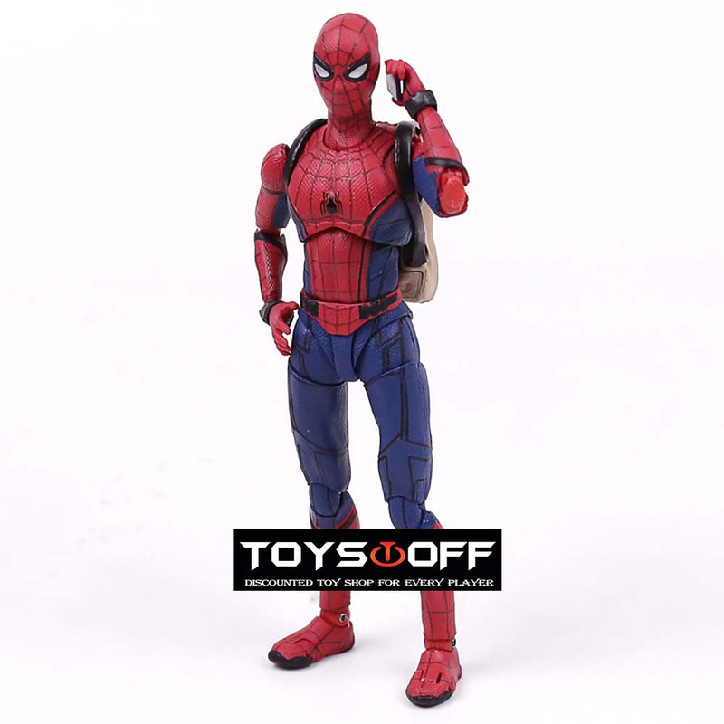 SHF Spider Man Homecoming Action Figure Collectible Model Toy 15cm