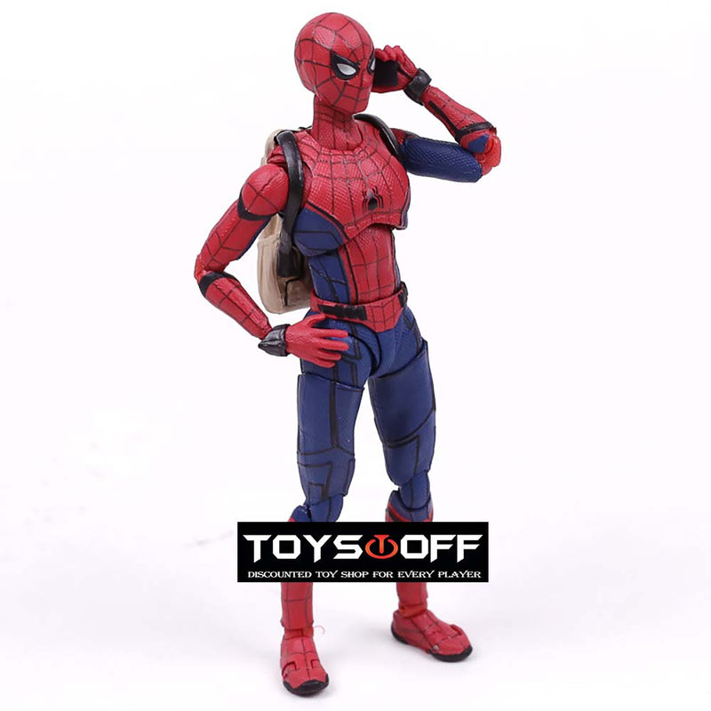 SHF Spider Man Homecoming Action Figure Collectible Model Toy 15cm