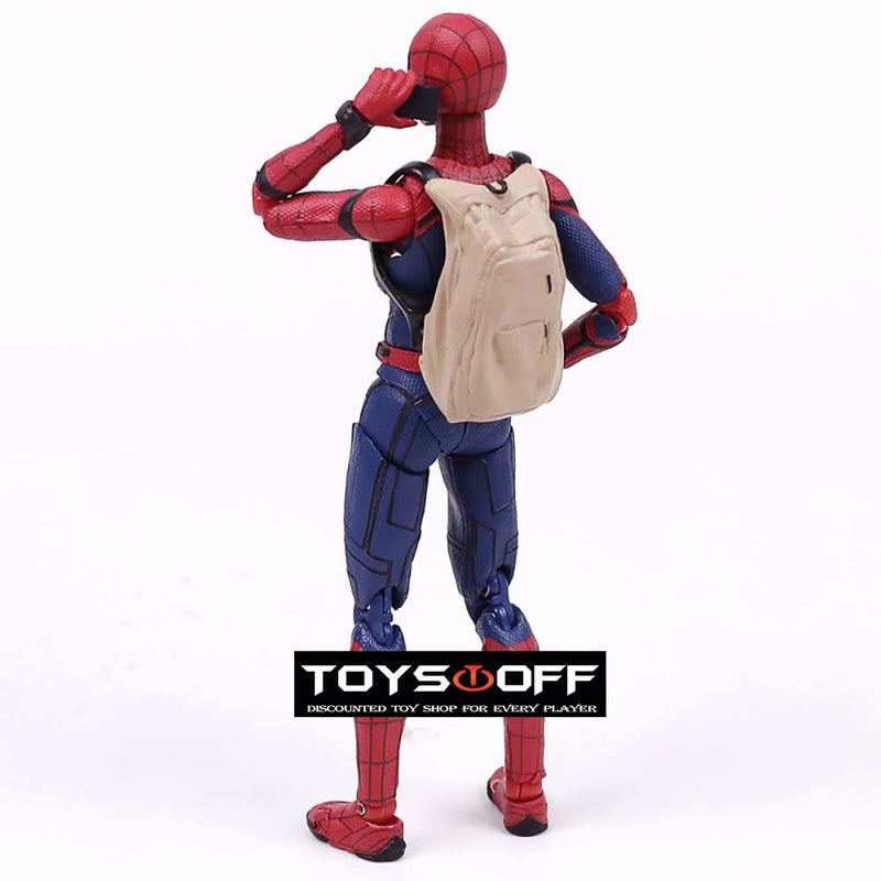 SHF Spider Man Homecoming Action Figure Collectible Model Toy 15cm